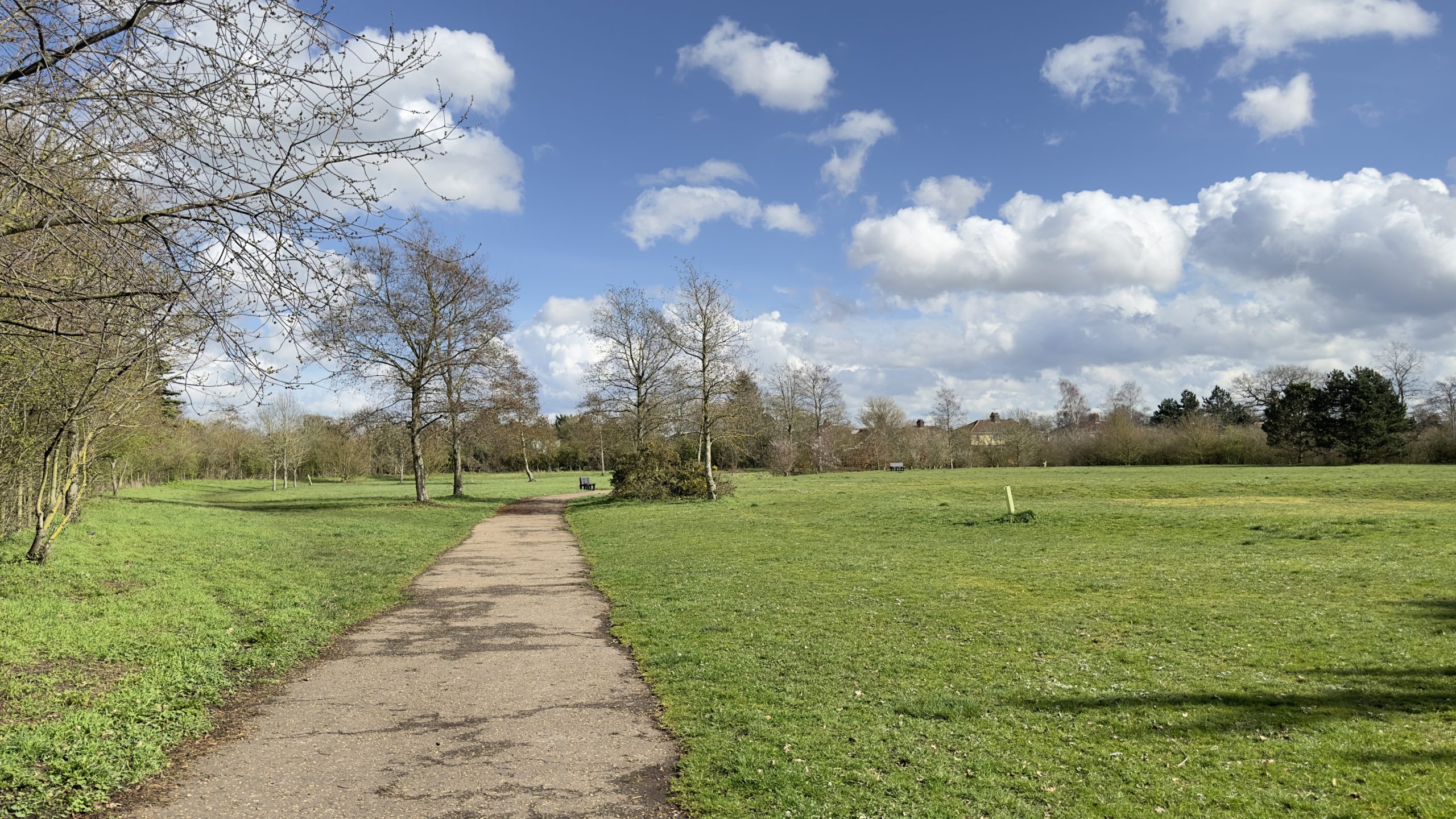 View of Mountfield Park from Mountfield Avenue entrance